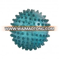 transparent pvc hand massage ball custom