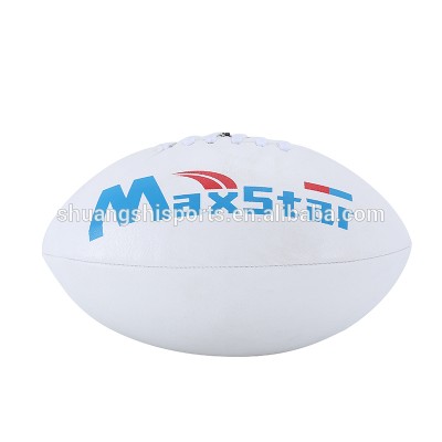 Cheap Price Personalized Custom Logo Print Official Size 5 Pu Pvc Rugby Ball Sale