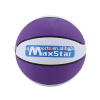 Customize Soft Touch Colorful PU Leather Basketball Size 7 Rubber Basketball Ball,Rubber Basketball