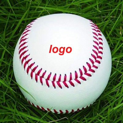 official league match custom logo weighted baseballs white balls bulk PVC PU leather training baseball ball