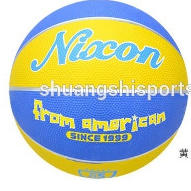 2014 new desig cheap size 7 rubber basketball