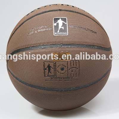 cheap PVC basketball print with client's logo and design for promotion or gift