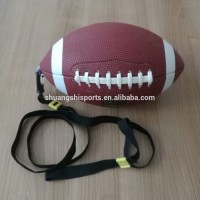 Custom Logo Official Size F9 Bladder Customized American Football Balls Leather