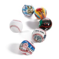 Official League Weighted Fur Baseballs White Bulk PVC PU Logo Custom Varsity Baseball Ball Training